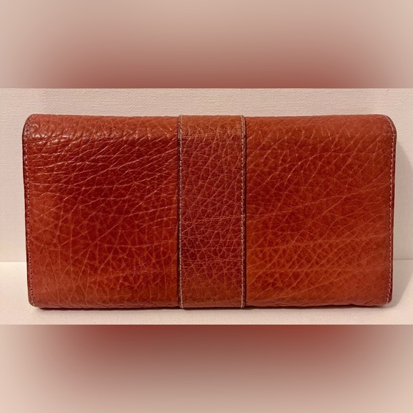 Gucci Orange (salmon?) Calfskin Continental Wallet, Authentic, Pre-loved - Picture 2 of 16